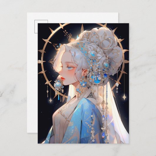 アニメプリンセスファンタジーアート ポストカード (正面/裏面)