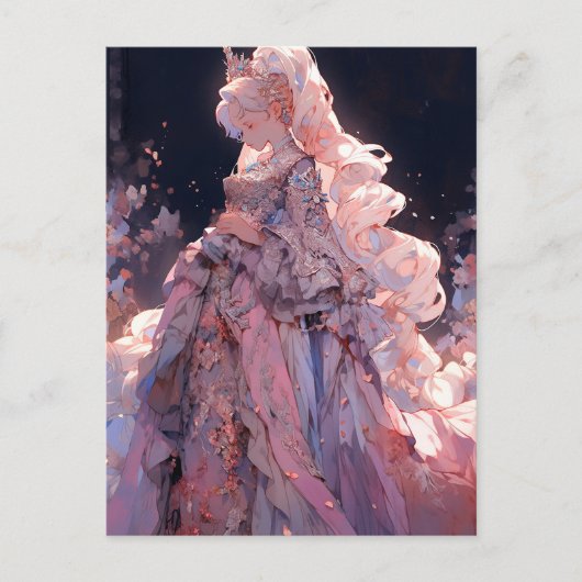 アニメプリンセスファンタジーアート ポストカード (正面)