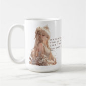 アニメプリンセス感じクラウンの落ち着き コーヒーマグカップ (左)