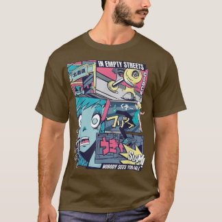 アニメベーパーウェーブスケーカッコいいターおもしろいレトロウェーブ80sカート tシャツ