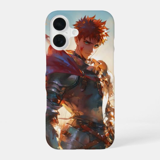 アニメボーイ・ナイト iPhone 16ケース (裏面)