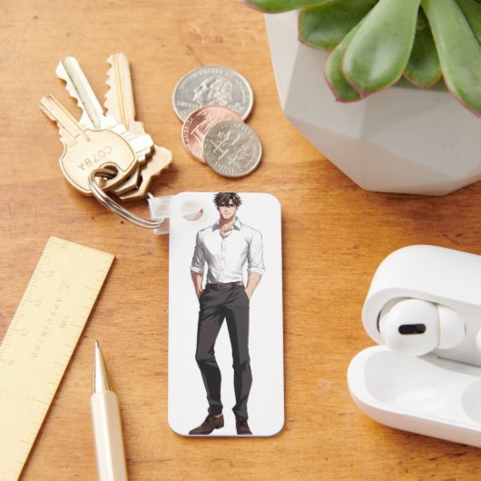 アニメボーイ・ハンサム池麺 キーホルダー (デスク)