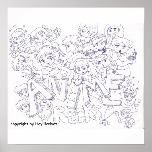 アニメポスター ポスター (正面)