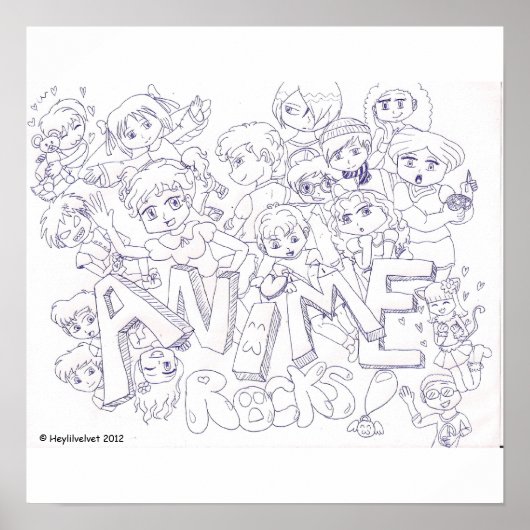 アニメポスター ポスター (正面)