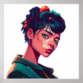 アニメポップ・アートのマンガ好きポップ・アートのの漫画 ポスター