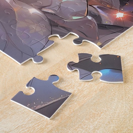 アニメマジカルガールファンタジーアート ジグソーパズル (側面)