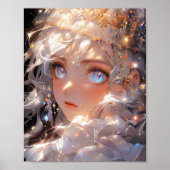 アニメマジカルガールファンタジーアート ポスター (正面)