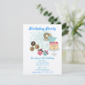 アニメマジカル日招待状誕生会 招待状 (スタンド正面)