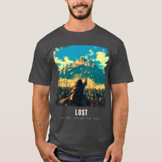 アニメマルチバースに迷い込んだアニメストリートウェア ヴィンテージ Tシャツ