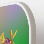 アニメマルディグラスキングケーキ ピックルボールラケット (左詳細)