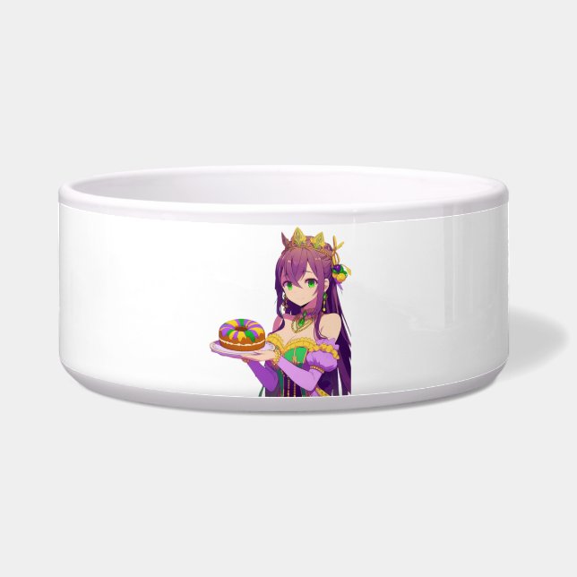 アニメマルディグラスキングケーキ ボウル (正面)