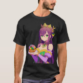アニメマルディグラスキングケーキ Tシャツ (正面)