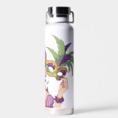 アニメマルディグラスマスク ウォーターボトル (背面)