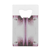 アニメマンガかわいらし八重姫顔 クレジットカード栓抜き (裏面)