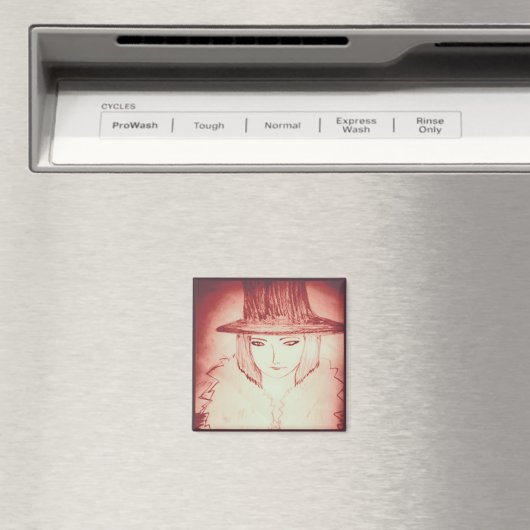 アニメマンガやえマジシャンガール マグネット (インサイチュ (食洗機))