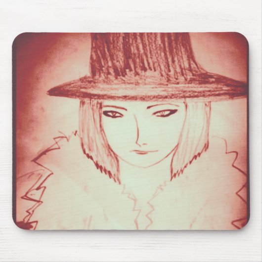 アニメマンガガール少年ヤエイ魔術師 マウスパッド (正面)