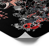 アニメマンガグラフィックヘッドホンアートアニメ ポスター (角)