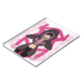 アニメマンガコンピュータ未来的ハッカーCyberpunk ノートブック (左側)