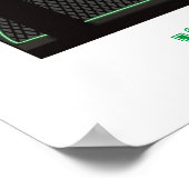 アニメマンガコンピュータPCゲーマーボーイ ポスター (角)