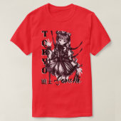 アニメマンガゼイウィッチオタクスタイル東京ゴシックストラー Tシャツ (デザイン正面)