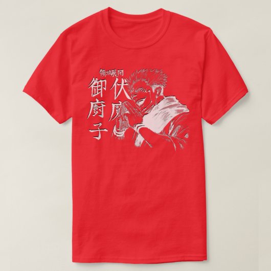 アニメマンガデーモンオタクスタイルトップ Tシャツ (デザイン正面)