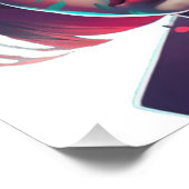 アニメマンガポップ・アートの愛好家顔キャラクター漫画 フォトプリント            (角)