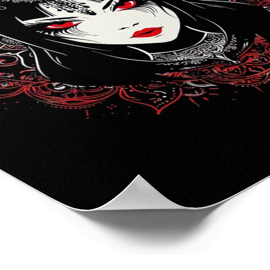 アニメマンガモチーフイラストレーションアニメ1 ポスター (角)