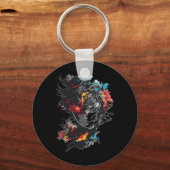 アニメマンガモチーフタトゥーアートアニメ キーホルダー (正面)