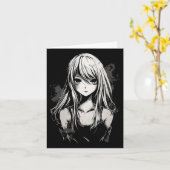 アニメマンガモチーフPixel Artアニメ カード (黄色い花)