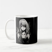 アニメマンガモチーフPixel Artアニメ コーヒーマグカップ (左)