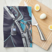 アニメマンガ作家 キッチンタオル (四つ折り)