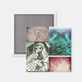 アニメマンガ八重井謎 マグネット (正面/裏面)