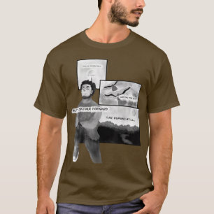 アニメマンガ感動的自然ストーリーマーチ Tシャツ