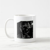 アニメマンガ日常ブラックプロジェクト コーヒーマグカップ (左)