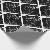 アニメマンガ日常ブラックプロジェクト ラッピングペーパー (角)