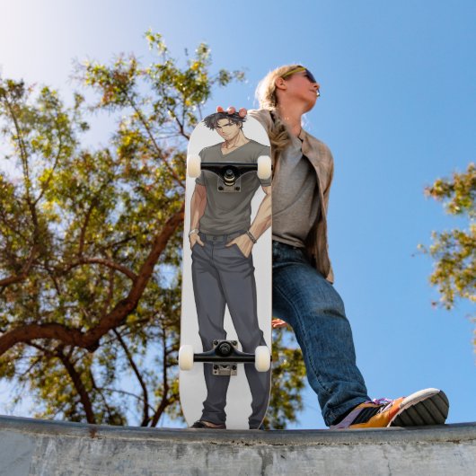 アニメマンハンサムZaddy スケートボード (室外1)