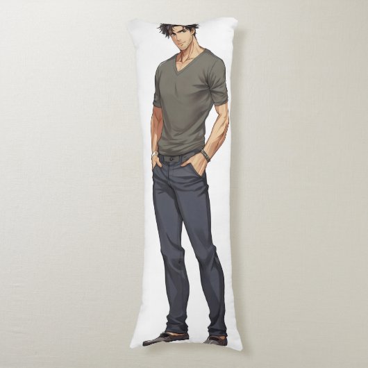 アニメマンハンサムZaddy ボディピロー (正面縦)