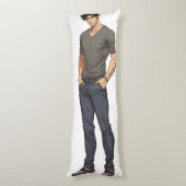 アニメマンハンサムZaddy ボディピロー (裏面 (縦))