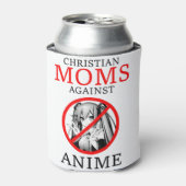 アニメミームに対するクリスチャンおもしろいママ 缶クーラー (缶正面)