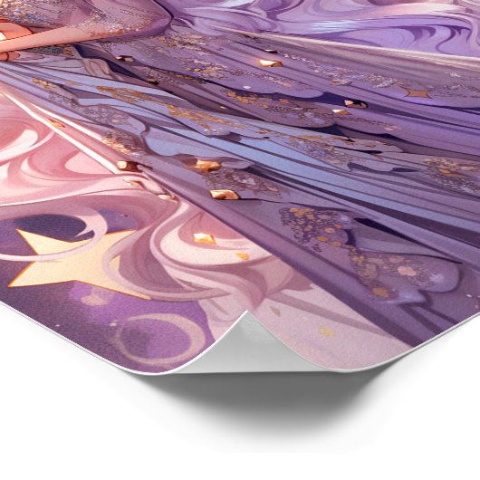 アニメムーンプリンセスファンタジーアート ポスター (角)