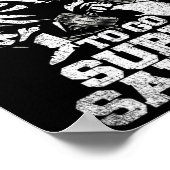 アニメラバーボディビルダーおもしろいトレーニングフィットネスジム ポスター (角)