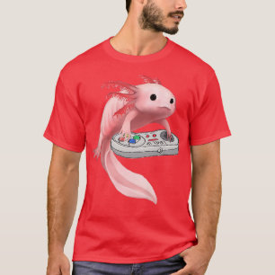 アニメラーメンや串が大好きなアニメアクソロトル和風 Tシャツ