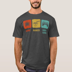 アニメラーメンビデオゲーム大宅ゲーマー Tシャツ