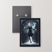 アニメルナローブグッドのウサギのパトロウス 缶バッジ (正面/裏面)