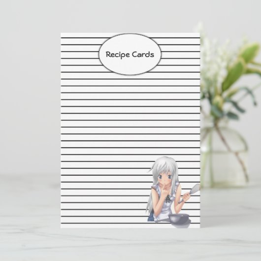 アニメレシピカード (スタンド正面)