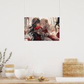 アニメレズビアン大聖堂結婚教会 ポスター (キッチン)