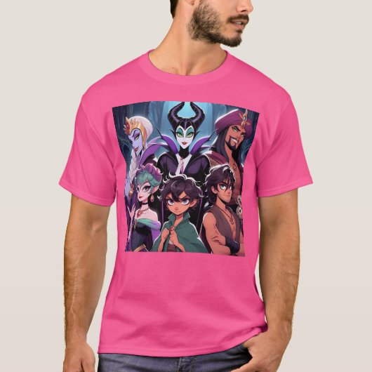 アニメヴィラン Tシャツ (正面)