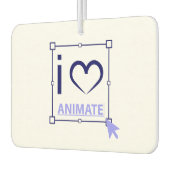 アニメーションが大好き カーエアーフレッシュナー (左)