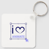 アニメーションが大好き キーホルダー (裏面)