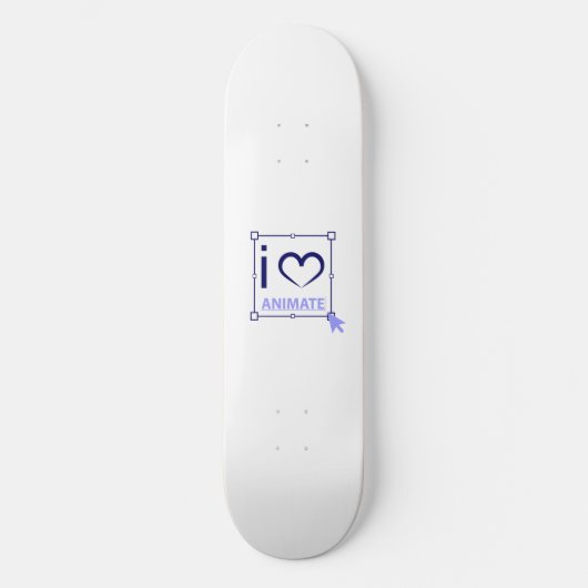 アニメーションが大好き スケートボード (正面)
